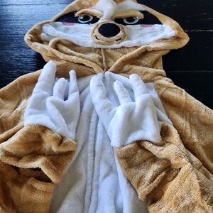 Adult sloth onsie halloween costume